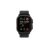 Apple Watch Ultra 2 GPS + Cellular 49mm Black Titanium Case with Black Trail Loop - M/L