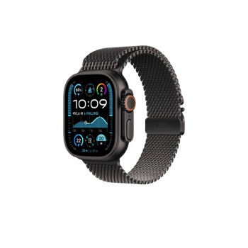 49mm Black Titanium Milanese Loop - Small