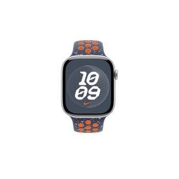 46mm Blue Flame Nike Sport Band - S/M