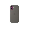 iPhone 16 Plus Silicone Case with MagSafe - Stone Gray