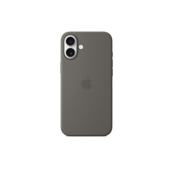 iPhone 16 Plus Silicone Case with MagSafe - Stone Gray