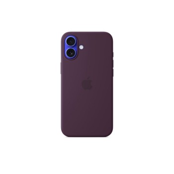 iPhone 16 Plus Silicone Case with MagSafe - Plum