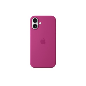 iPhone 16 Plus Silicone Case with MagSafe - Fuchsia