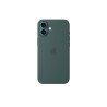 iPhone 16 Plus Silicone Case with MagSafe - Lake Green