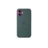 iPhone 16 Plus Silicone Case with MagSafe - Lake Green