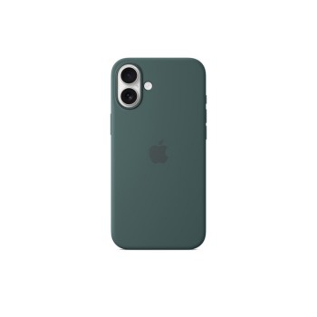 iPhone 16 Plus Silicone Case with MagSafe - Lake Green