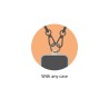 PRET-A-PORTER | Cordino per smartphone - Total Black