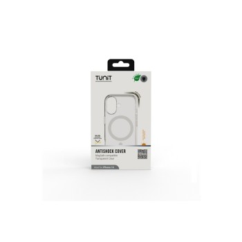 ANTISHOCK cover per iPhone 16, MagSafe compatible - Transparent Clear