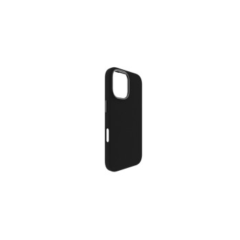 SOFT TOUCH cover in silicone per iPhone 16, MagSafe compatible - Black