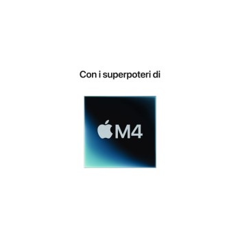 Mac mini - 256 GB \\ chip Apple M4 CPU 10-core GPU 10-core 16 GB di memoria unificata
