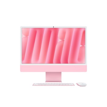 iMac 24" Retina 4.5K 512GB SSD \\ chip Apple M4 con CPU 10-core e GPU 10-core, 16GB - Rosa