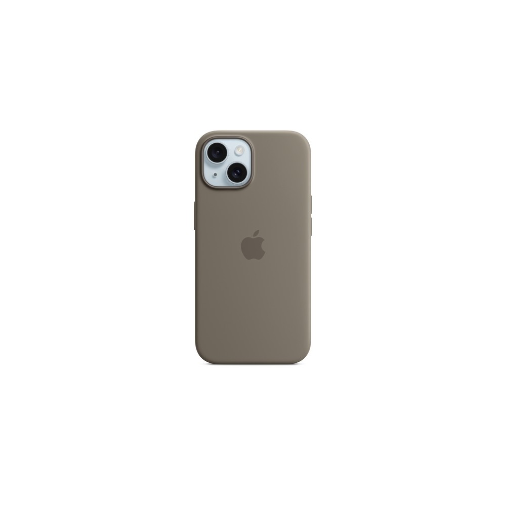 APPLE IPHONE 15 SILICONE CASE WITH MAGSAFE - CLAY