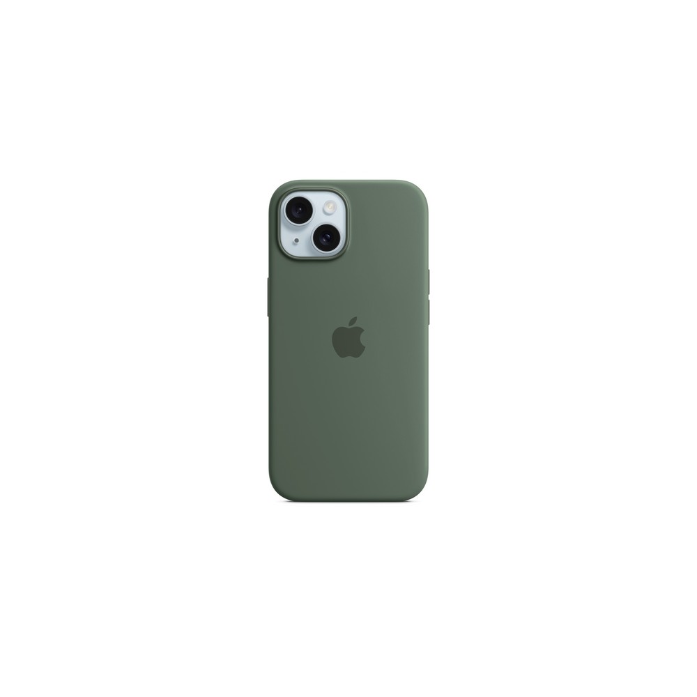 IPHONE 15 SILICONE CASE WITH MAGSAFE - CYPRESS