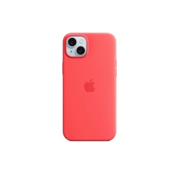 IPHONE 15 PLUS SILICONE CASE WITH MAGSAFE - GUAVA