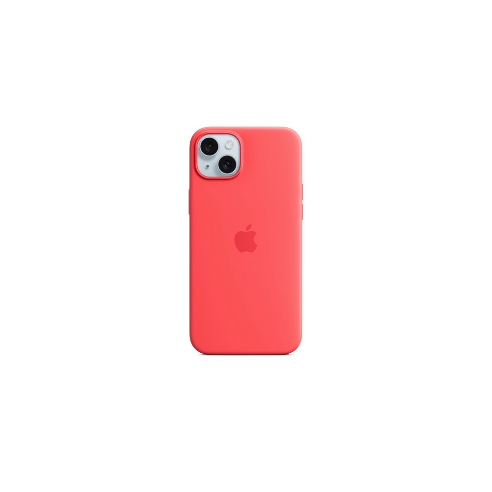 APPLE IPHONE 15 PLUS SILICONE CASE WITH MAGSAFE - GUAVA