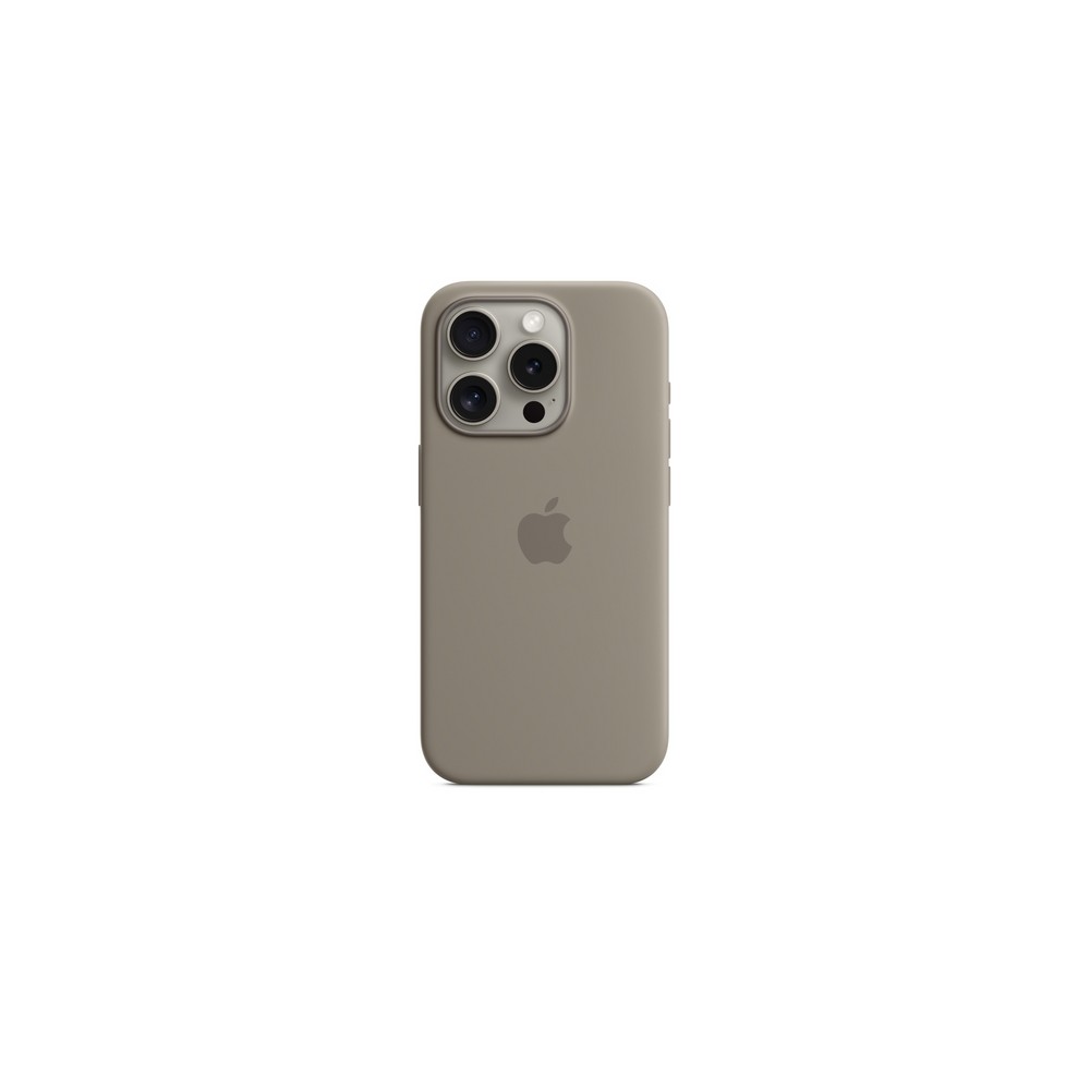 IPHONE 15 PRO SILICONE CASE WITH MAGSAFE - CLAY