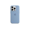 IPHONE 15 PRO SILICONE CASE WITH MAGSAFE - WINTER BLUE