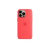IPHONE 15 PRO MAX SILICONE CASE WITH MAGSAFE - GUAVA