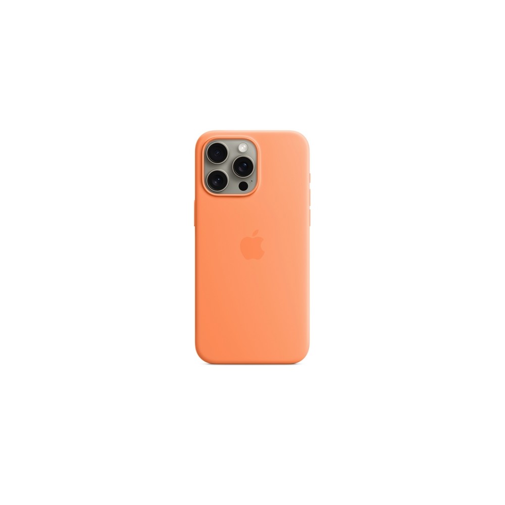 IPHONE 15 PRO MAX SILICONE CASE WITH MAGSAFE - ORANGE SORBET