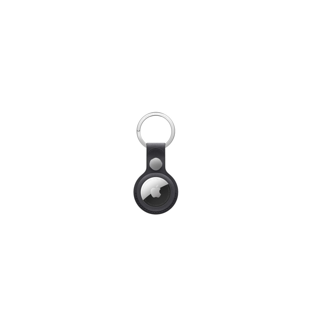 APPLE AIRTAG FINEWOVEN KEY RING - BLACK