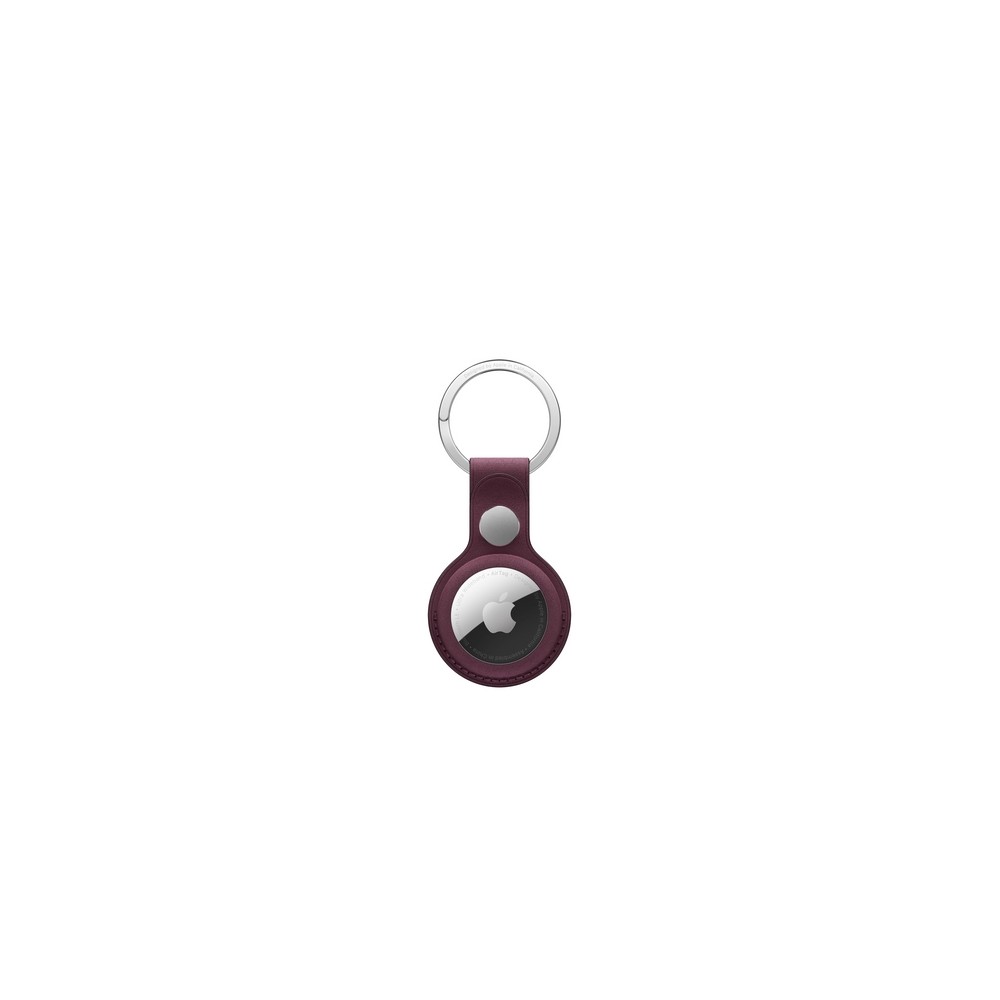 APPLE AIRTAG FINEWOVEN KEY RING - MULBERRY