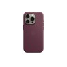 IPHONE 15 PRO FINEWOVEN CASE WITH MAGSAFE - MULBERRY