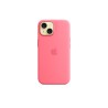 Custodia in silicone iPhone 15 Plus con MagSafe \\ Rosa