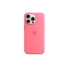CUSTODIA IN SILICONE IPHONE 15 PRO MAX CON MAGSAFE \\ ROSA