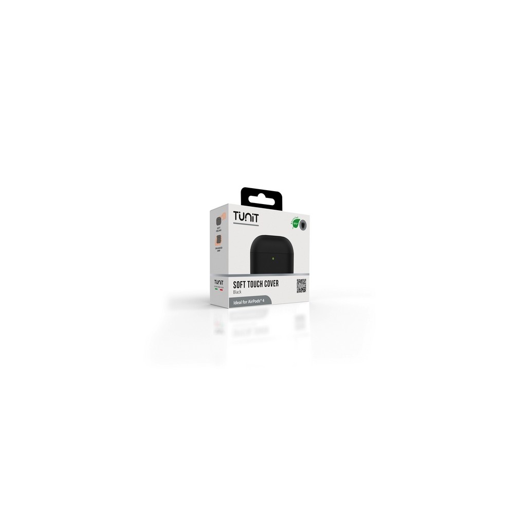 SOFT TOUCH cover per AirPods 4 - Black