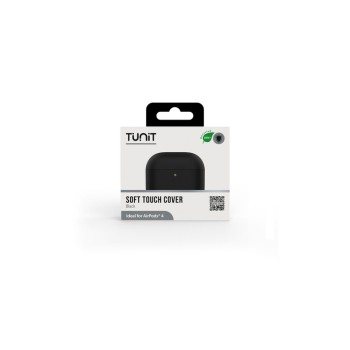 SOFT TOUCH cover per AirPods 4 - Black