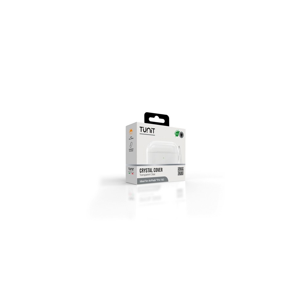 CRYSTAL cover per AirPods Pro 1&2 - Transparent Clear