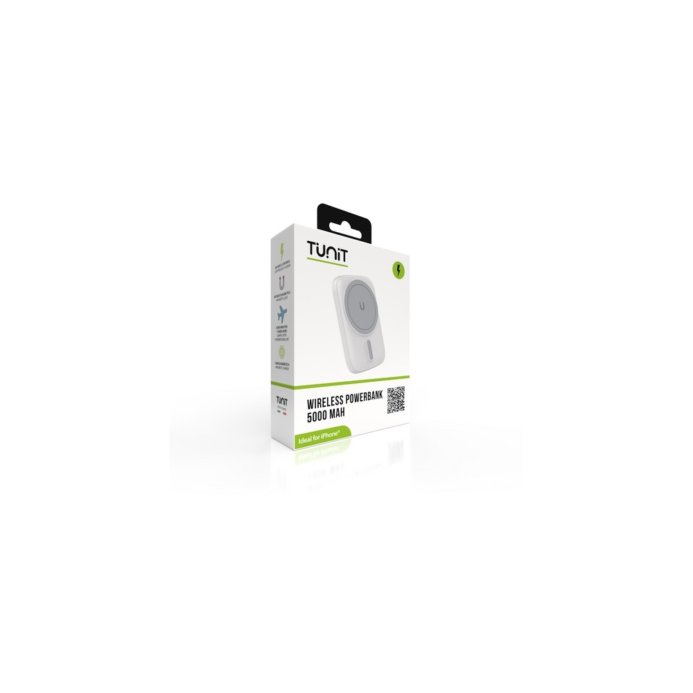 Tunit Magnetic Wireless Powerbank 5000mAh