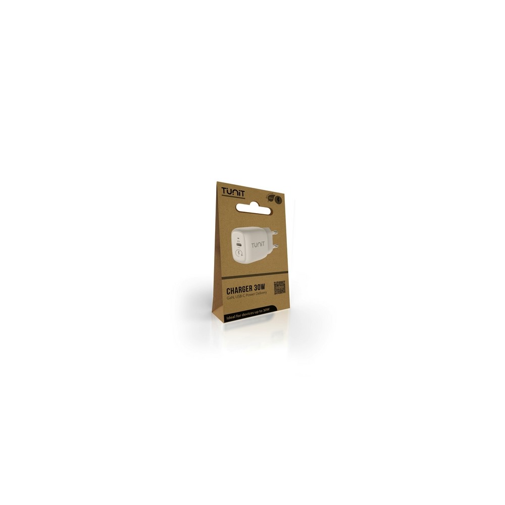 Alimentatore GaN 30W \\ USB-C, bulk - Realizzato con materiali riciclati
