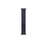 49mm Navy Alpine Loop - Small - Black Titanium Finish