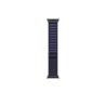 49mm Navy Alpine Loop - Small - Black Titanium Finish