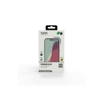 Vetro protettivo per iPhone 16 Plus \\ Materiale riciclato, Cover friendly