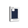 Cover in microfibra e silicone per iPhone 12 Pro Max - Dark Blue