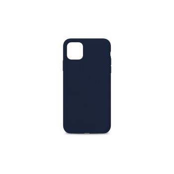 Cover in microfibra e silicone per iPhone 12 Pro Max - Dark Blue