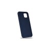 Cover in microfibra e silicone per iPhone 12 Pro Max - Dark Blue