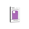 Cover in microfibra e silicone per iPhone 12 Mini - Campanula