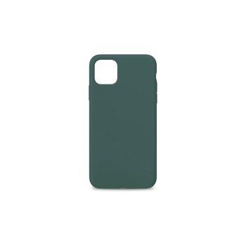 Cover in microfibra e silicone per iPhone 12 Mini - Pine Green
