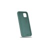 Cover in microfibra e silicone per iPhone 12 Mini - Pine Green