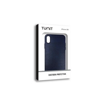 Tunit Light Case - iPhone XR \\ Custodia effetto pelle - Blue