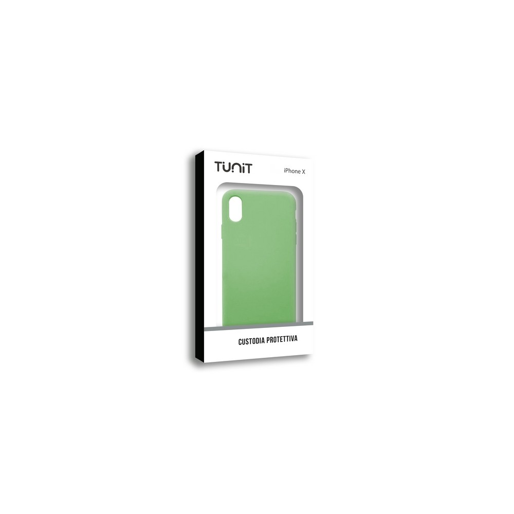 Tunit Micro Fiber - iPhone X/Xs \\ Custodia protettiva - Peppermint
