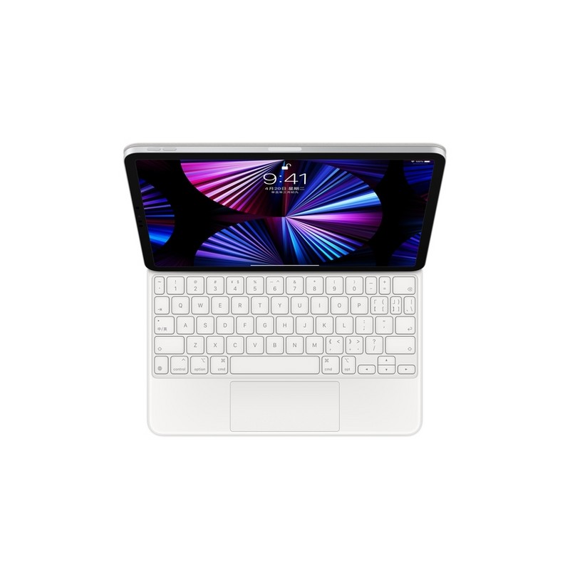 APPLE MAGIC KEYBOARD FOR IPAD PRO 11-INCH (3RD GEN) AND IPAD AIR (4TH GEN) - CHINESE (PINYIN) - WHITE - (MIN. 10PZ)