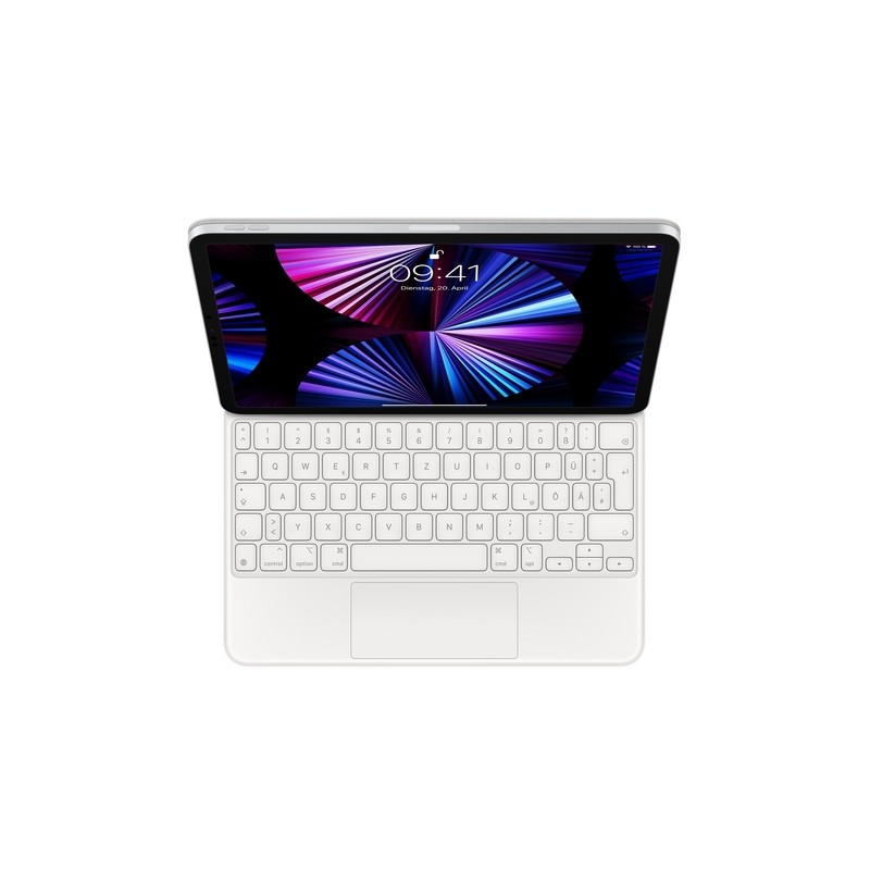 MAGIC KEYBOARD FOR IPAD PRO 11-INCH (3RD GEN) AND IPAD AIR (4TH GEN) - GERMAN - WHITE - (MIN. 10PZ)