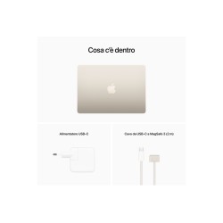 MacBook Air 13" - 256GB \\ Chip Apple M2 8-core CPU 8-core GPU - Galassia