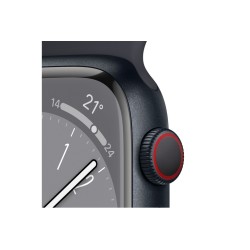 Apple Watch Series 8 GPS+Cellular 41mm \\ Cassa alluminio mezzanotte con cinturino Sport mezzanotte