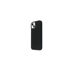 Cover per iPhone 14 Plus in silicone, MagSafe compatibile -  Black