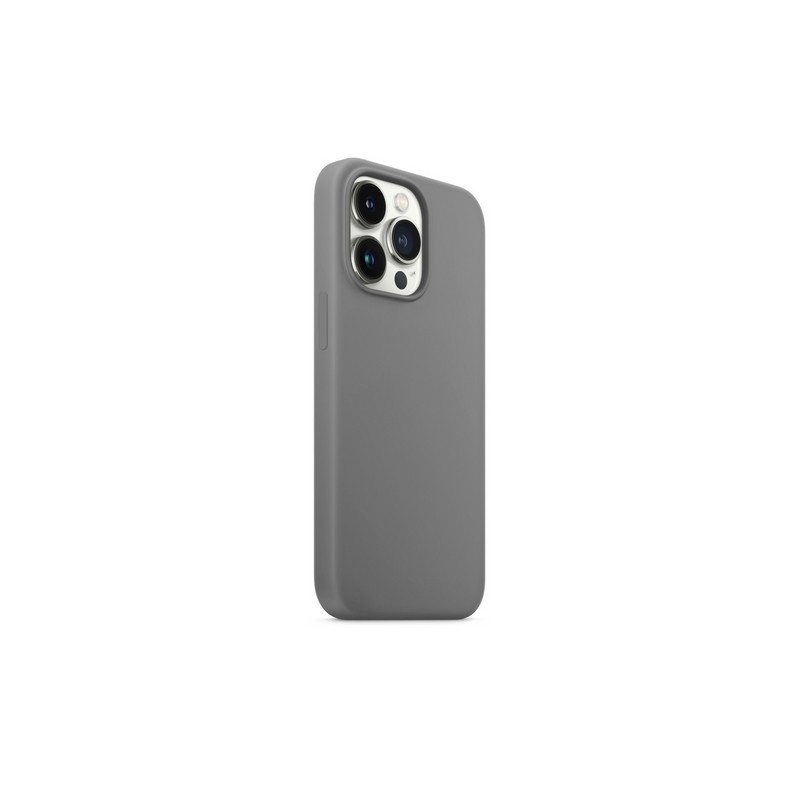 TUNIT Cover per iPhone 14 Pro Max in silicone MagSafe compatibile - Grey